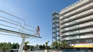 Offer August Hotel Seafront with swimming pool